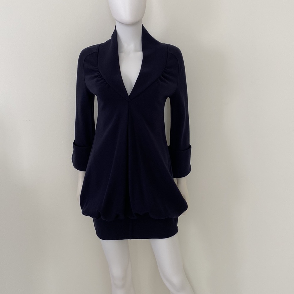 Patrizia Pepe Navy Mini Dress